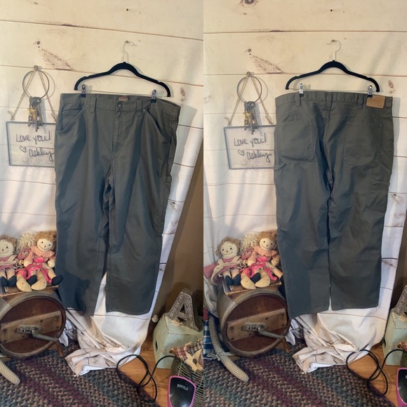 Schmidt; Green Khaki; Cargo Pants; Jeans; 42/30 - Picture 3 of 9